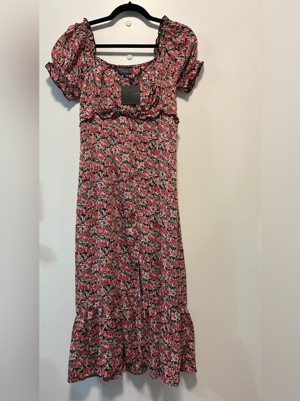 Dress Forum Sweetheart Neckline Floral Maxi Dress
